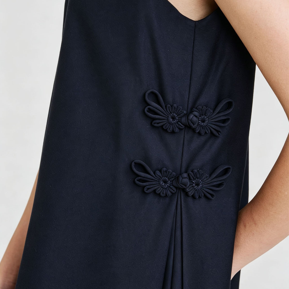 QIPOLOGY - Blue Babydoll Dress, buy at DOORS NYC