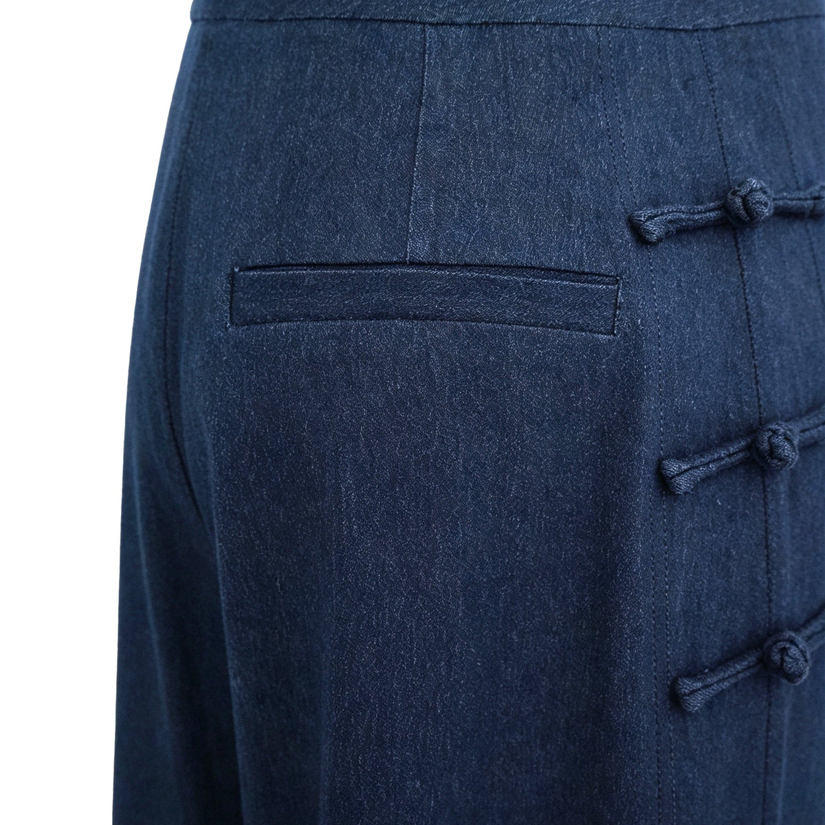 QIPOLOGY - Blue Denim Jeans, buy at DOORS NYC