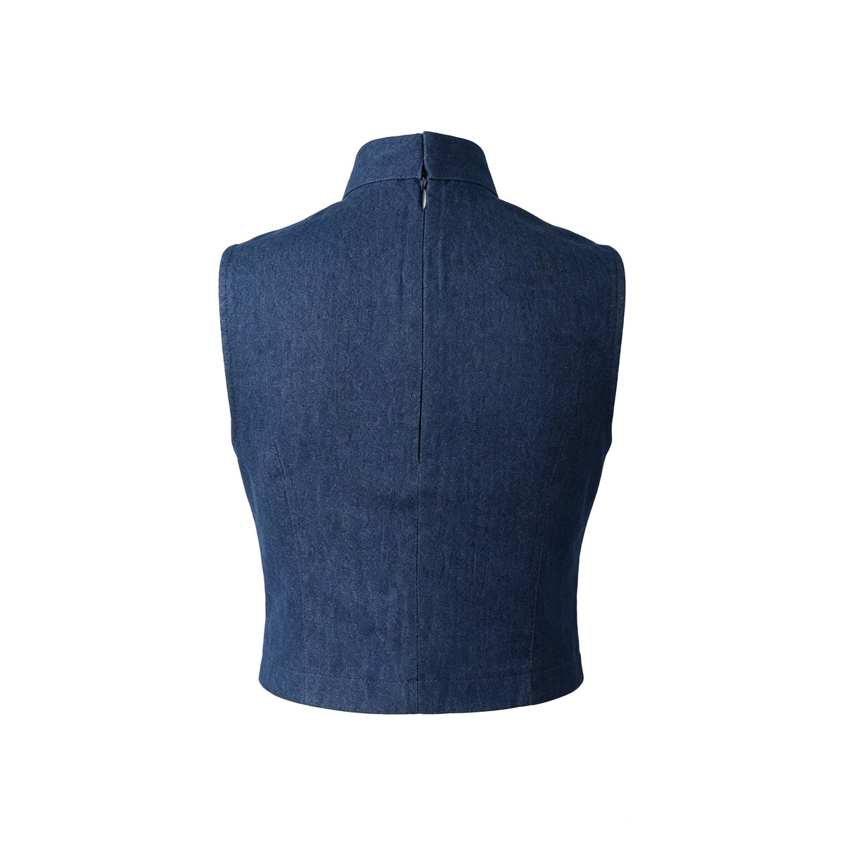 QIPOLOGY - Blue Keyhole Top, buy at DOORS NYC