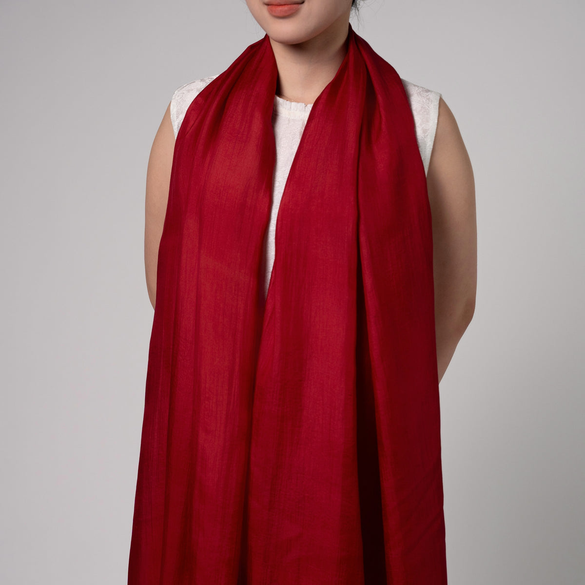 Burgundy Scarf