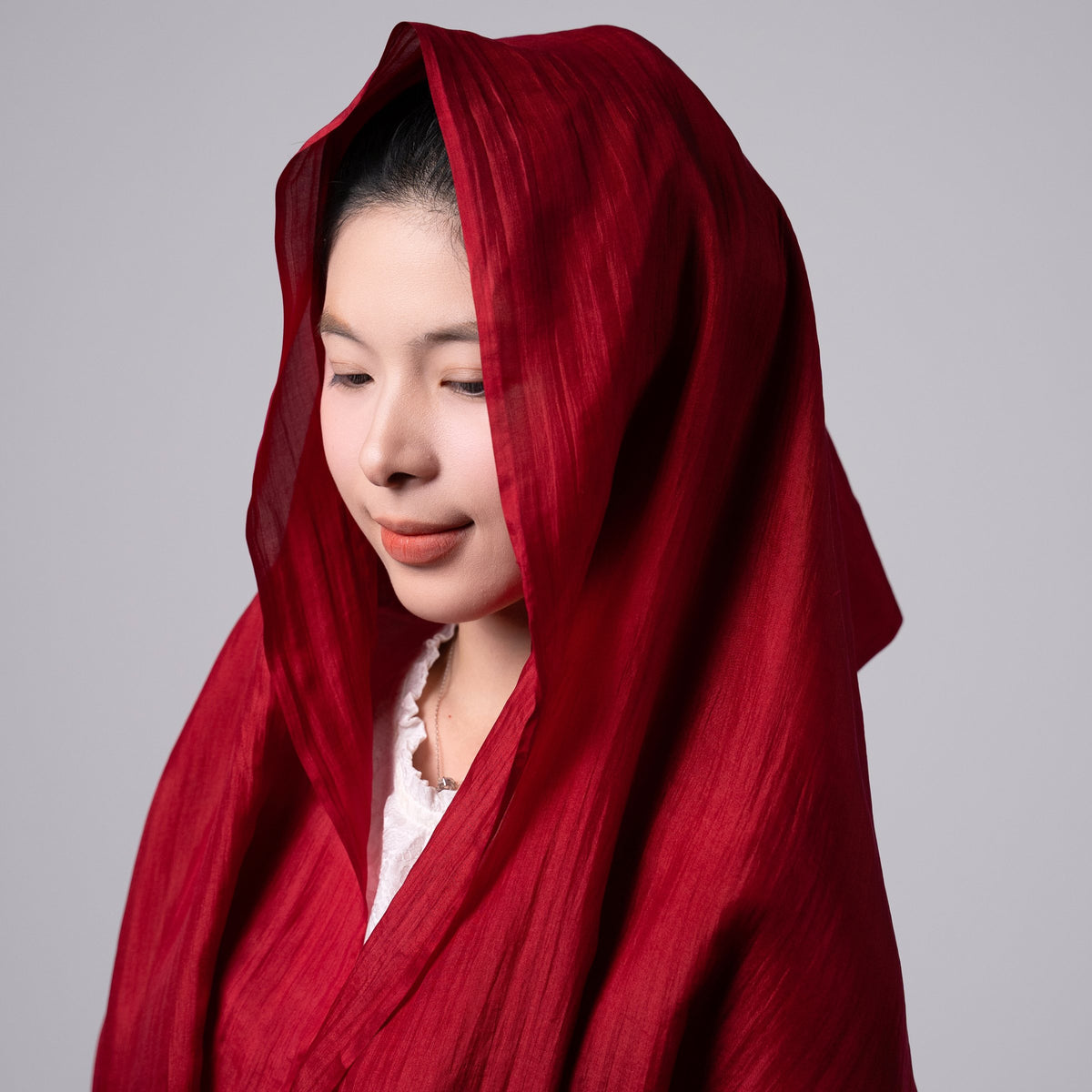 Burgundy Scarf