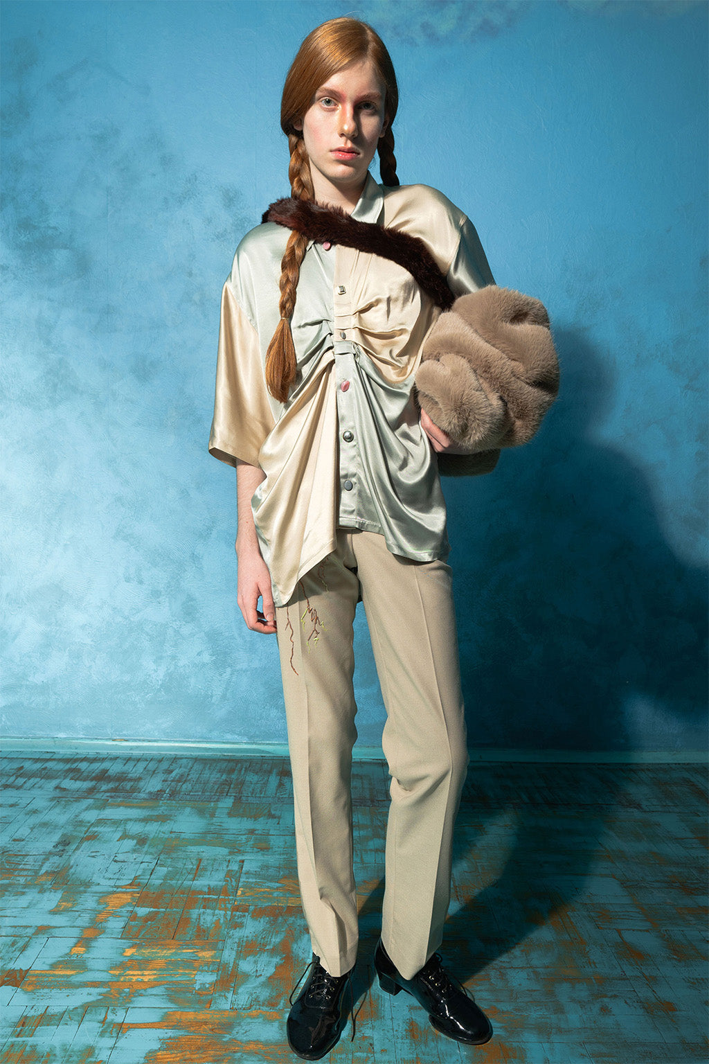 MASHAT - Butterfly Paneled Shirt, buy at DOORS NYC