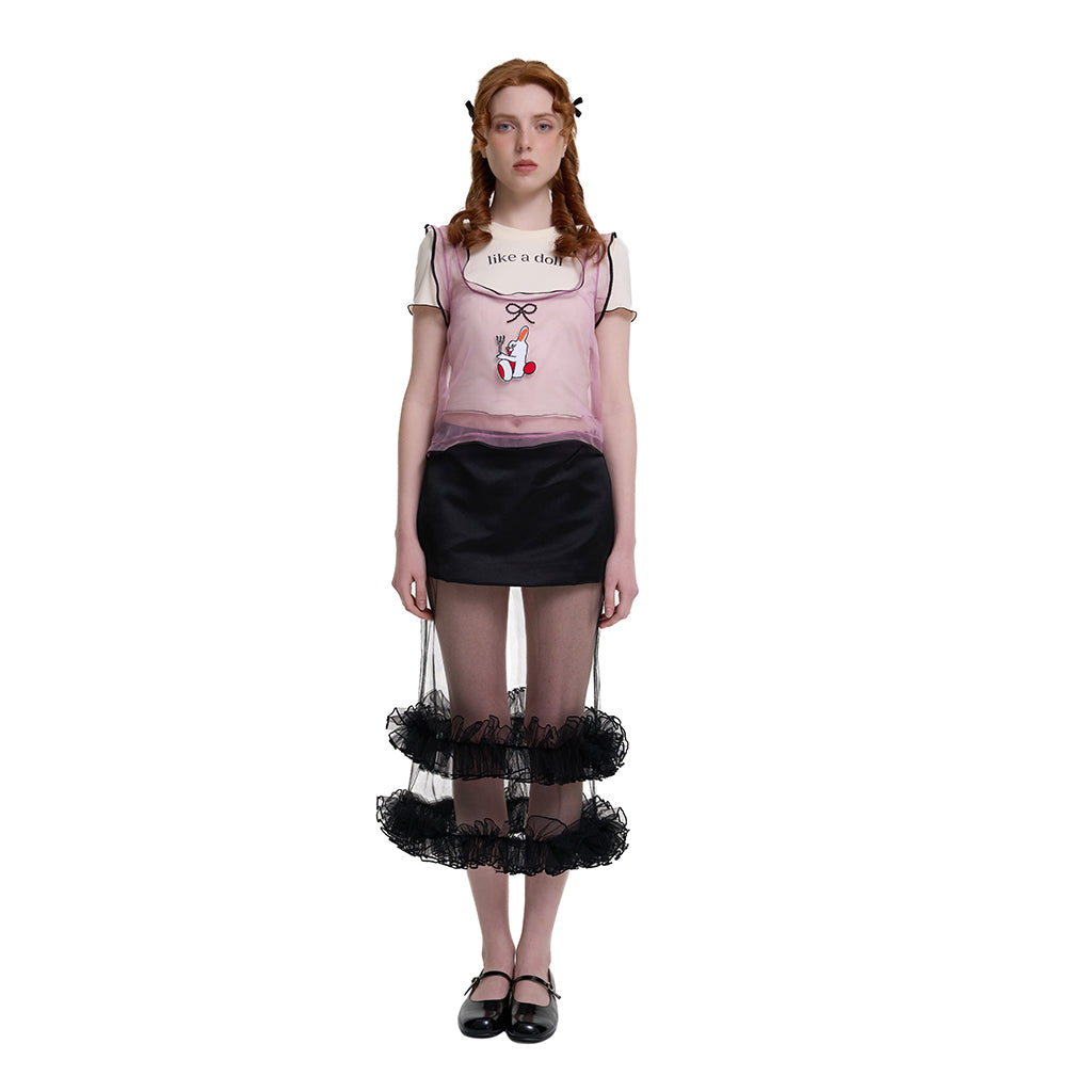 CHICTOPIA - Black Tulle Skirt, buy at DOORS NYC