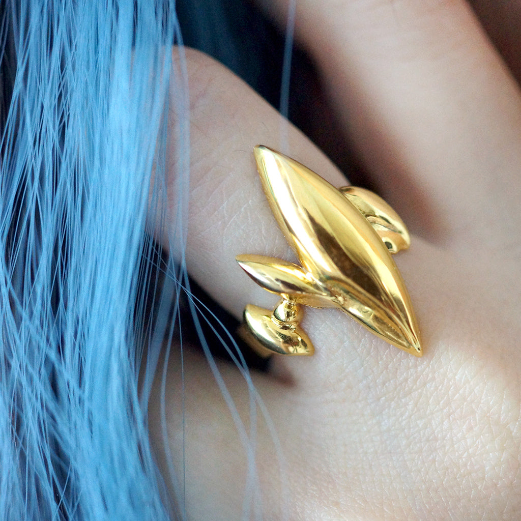 ZHUO - Chaos Ring Gold, buy at DOORS NYC