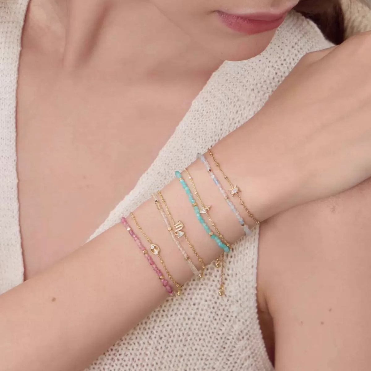 Constellation Scorpio Zodiac Bracelet | November Birthstone