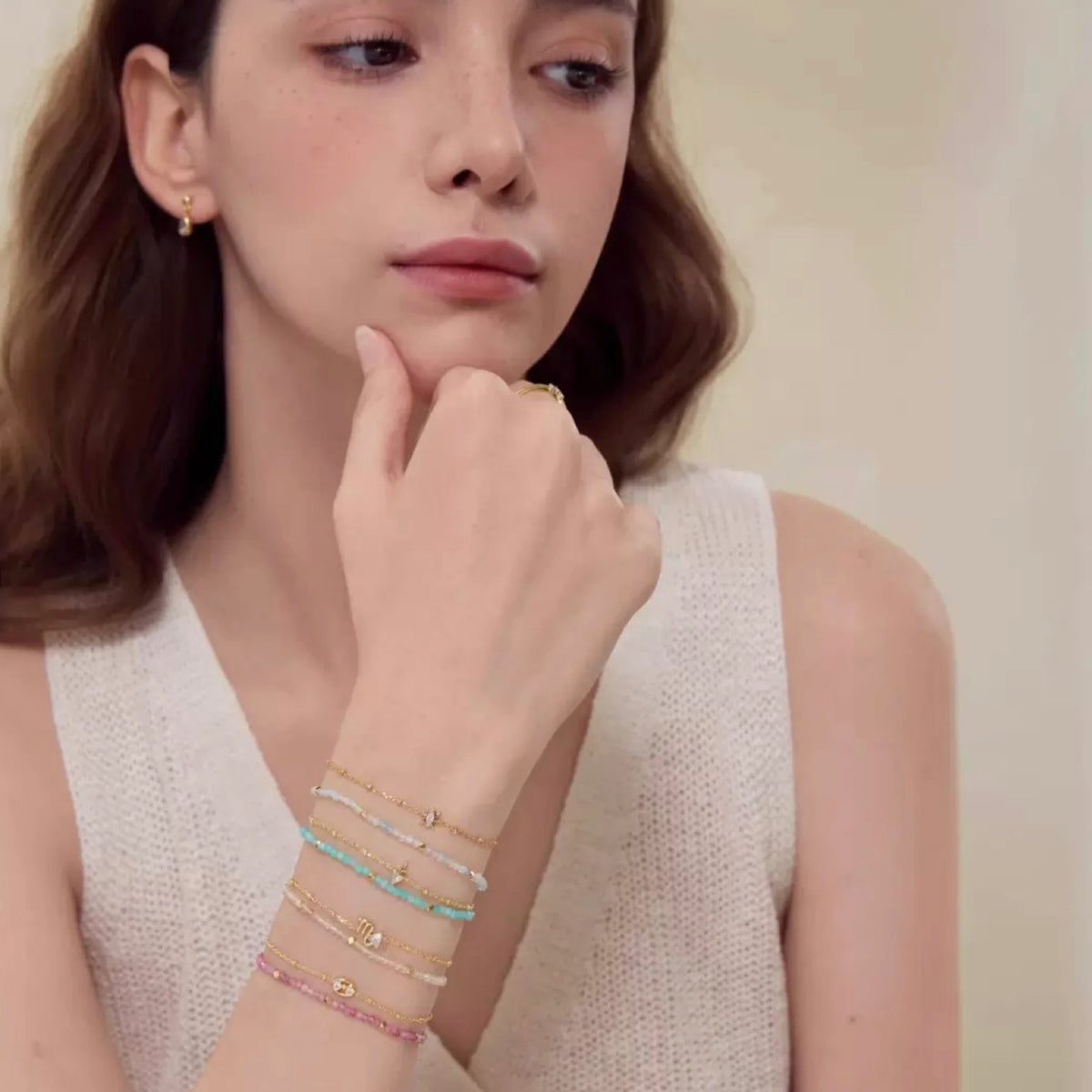 Constellation Scorpio Zodiac Bracelet | November Birthstone