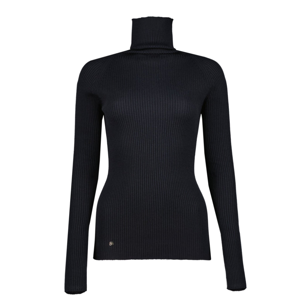 Cannelure Roll-Neck Sweater