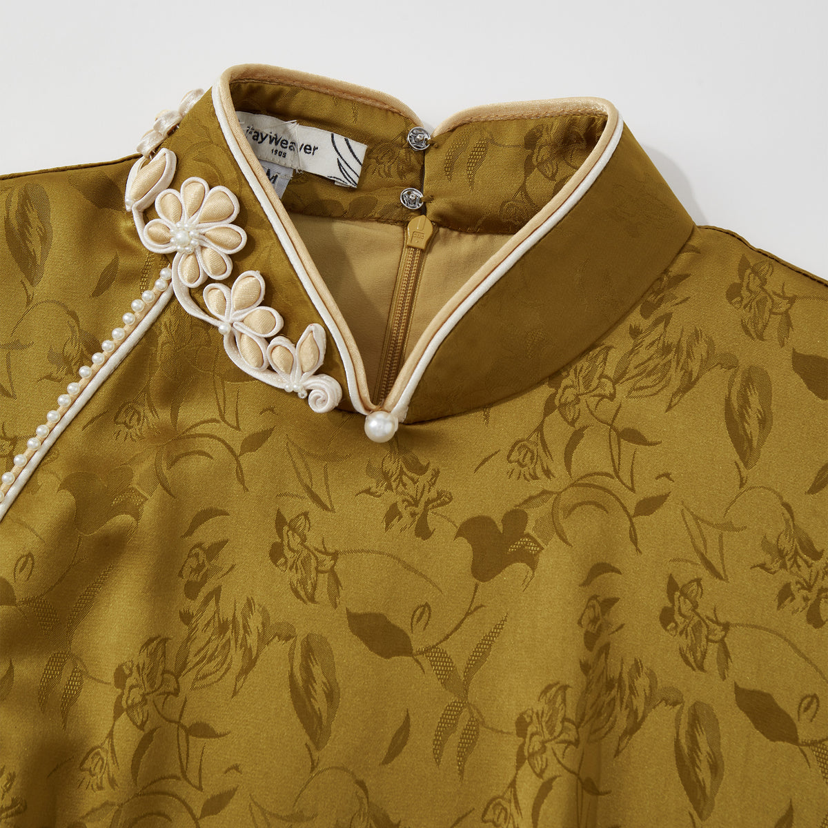 Caramel Loose Sleeve Qipao