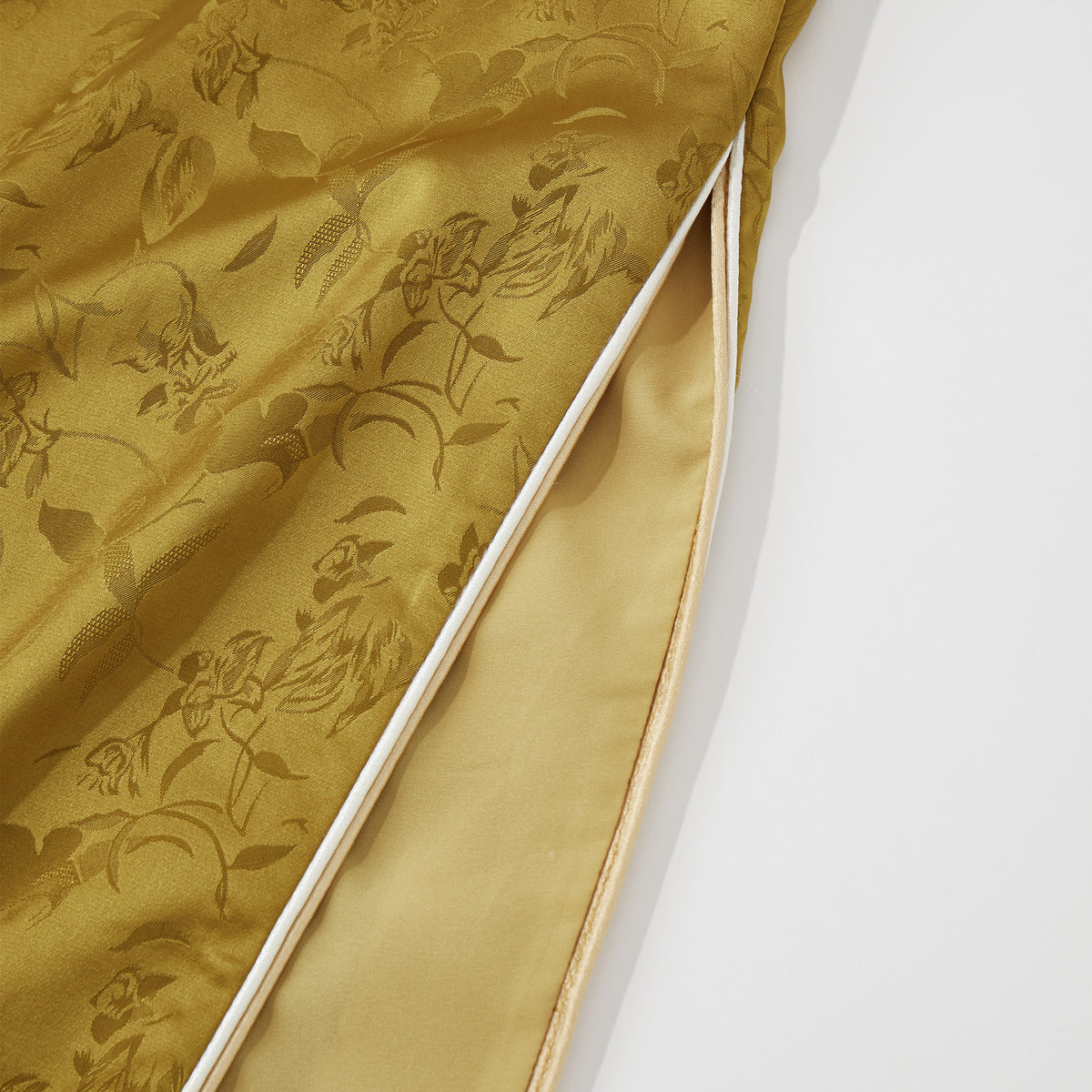 Caramel Loose Sleeve Qipao