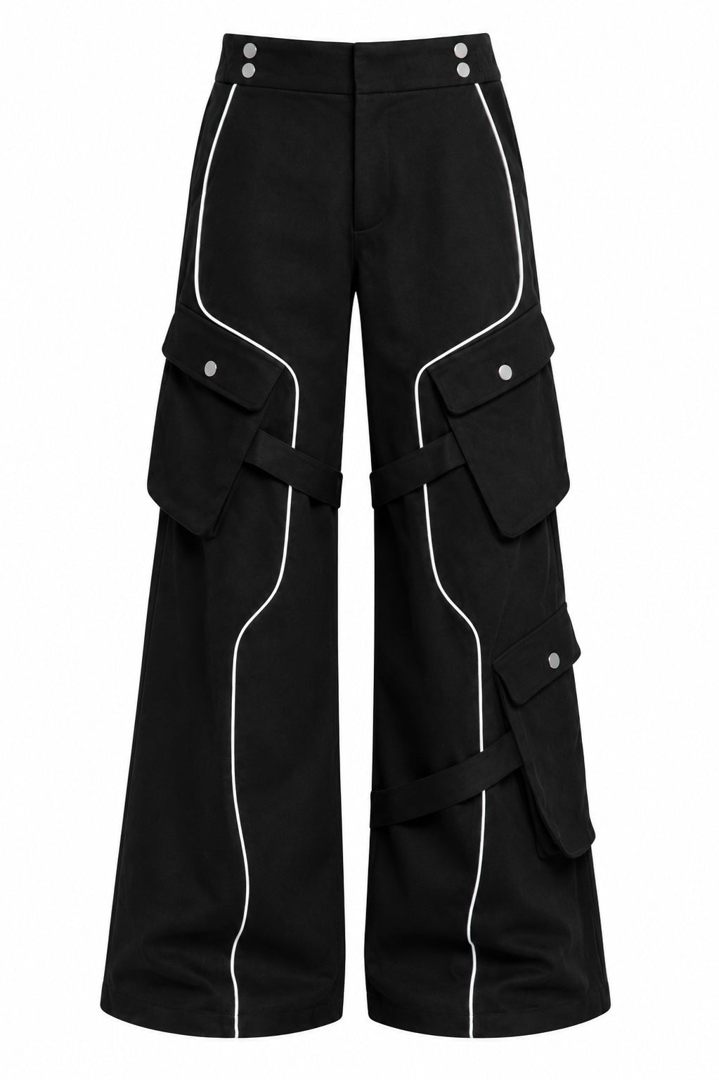 REFLECTIVE CARGO Pants | Black