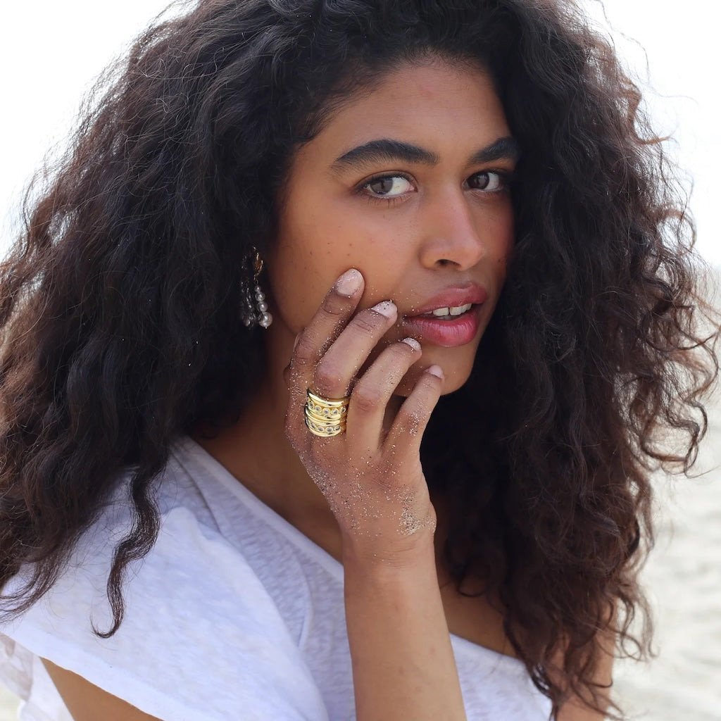 ZEPPLIN THE LABEL - Charlie Ring | Gold, buy at DOORS NYC
