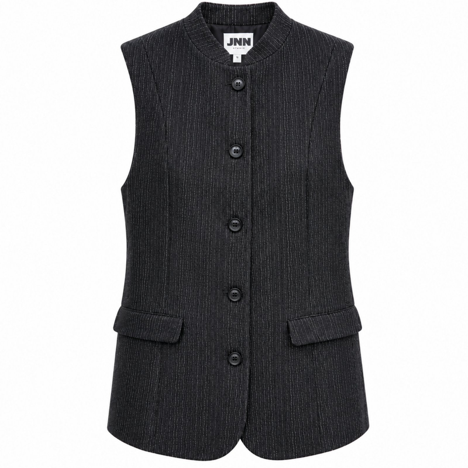 Striped Jacquet Vest