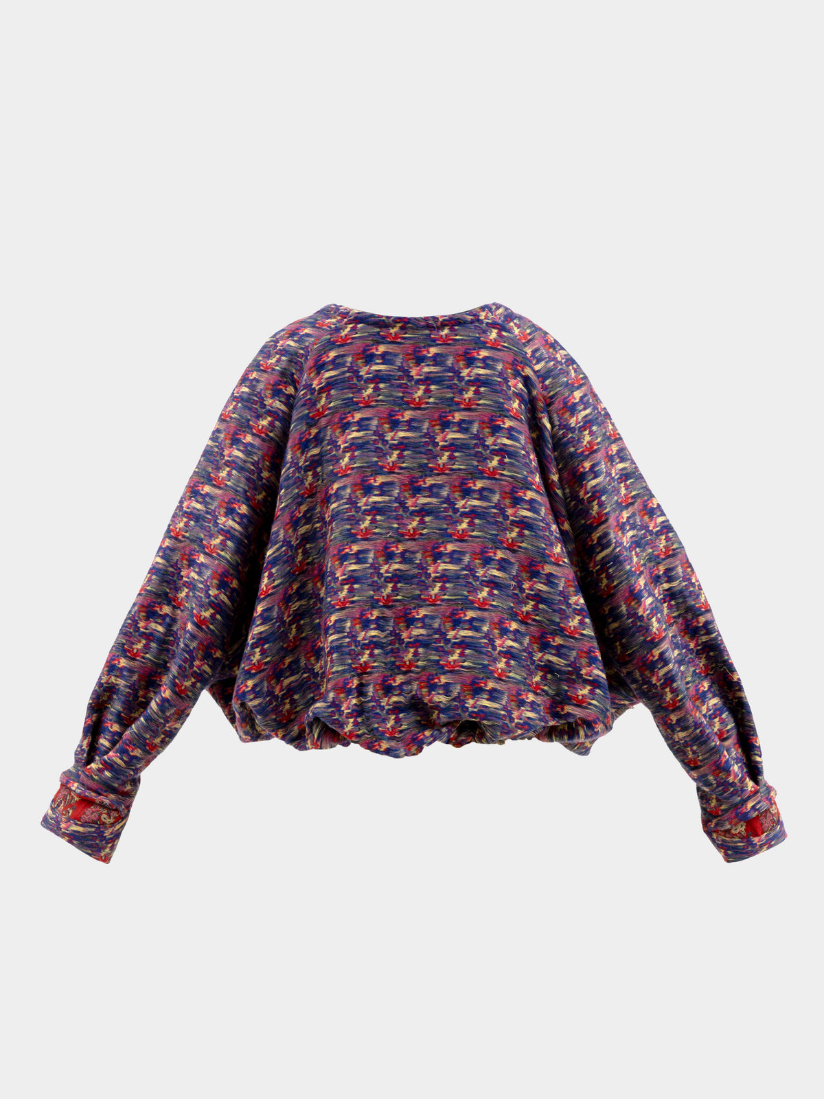 Termeh Volumed Bomber Jacket PR Sample by SAHAR JABERIAN - back