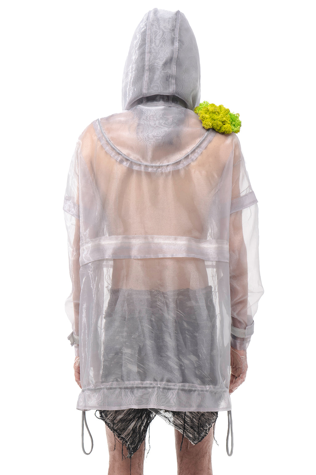 MASHAT -Convertible Silver Anorak, buy at doors. nyc
