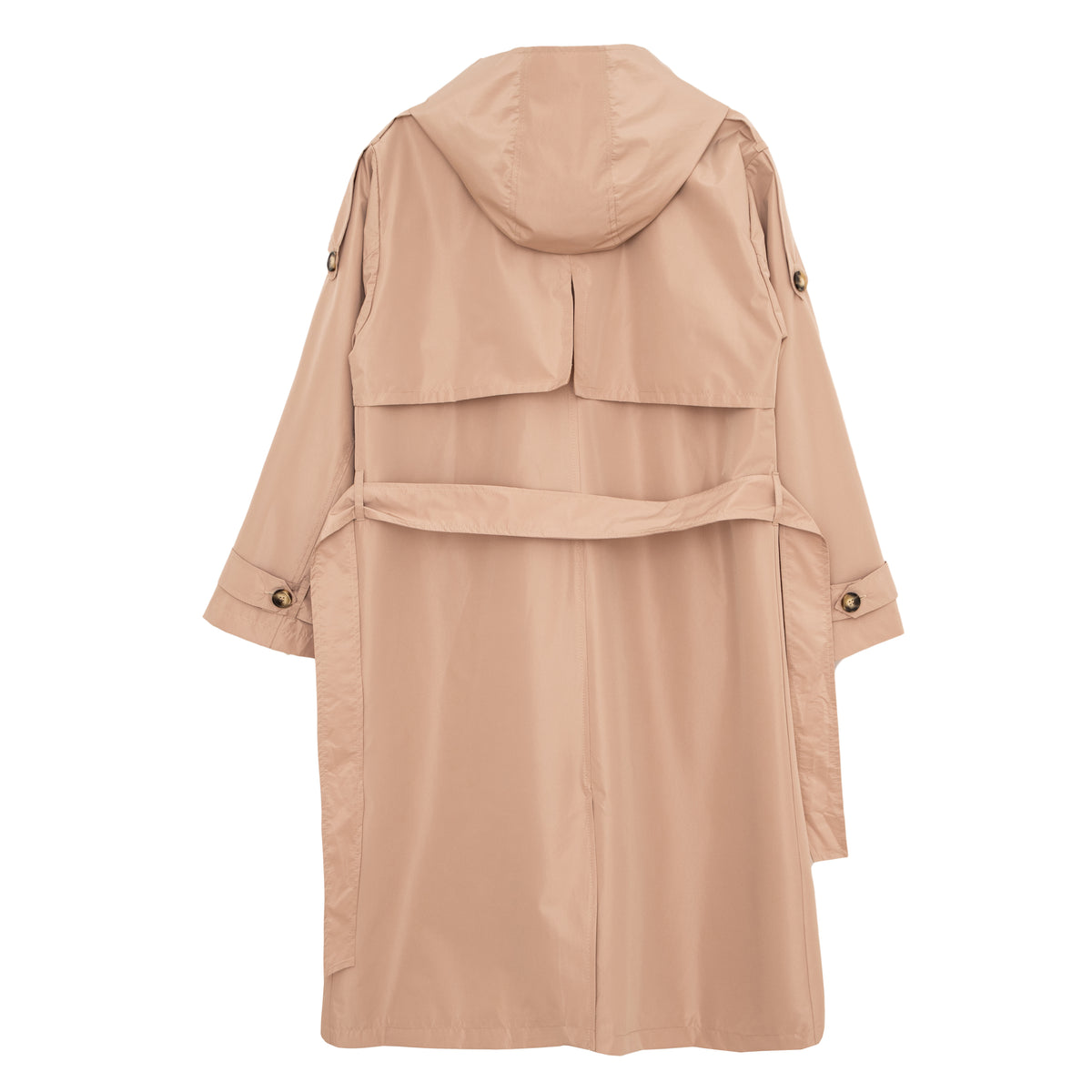 Beige Bronx Trench Coat