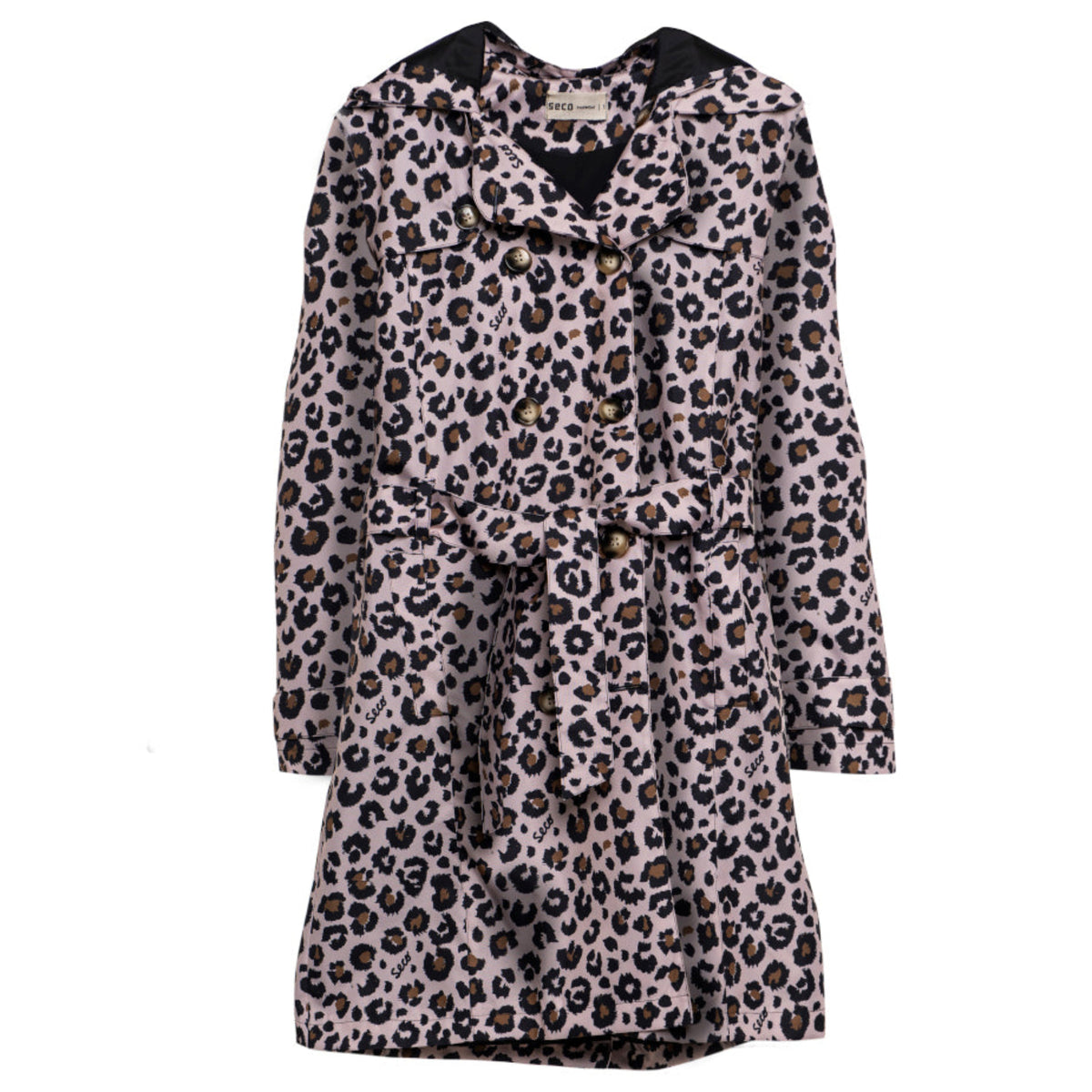 Animal Print Manhattan Trench Coat