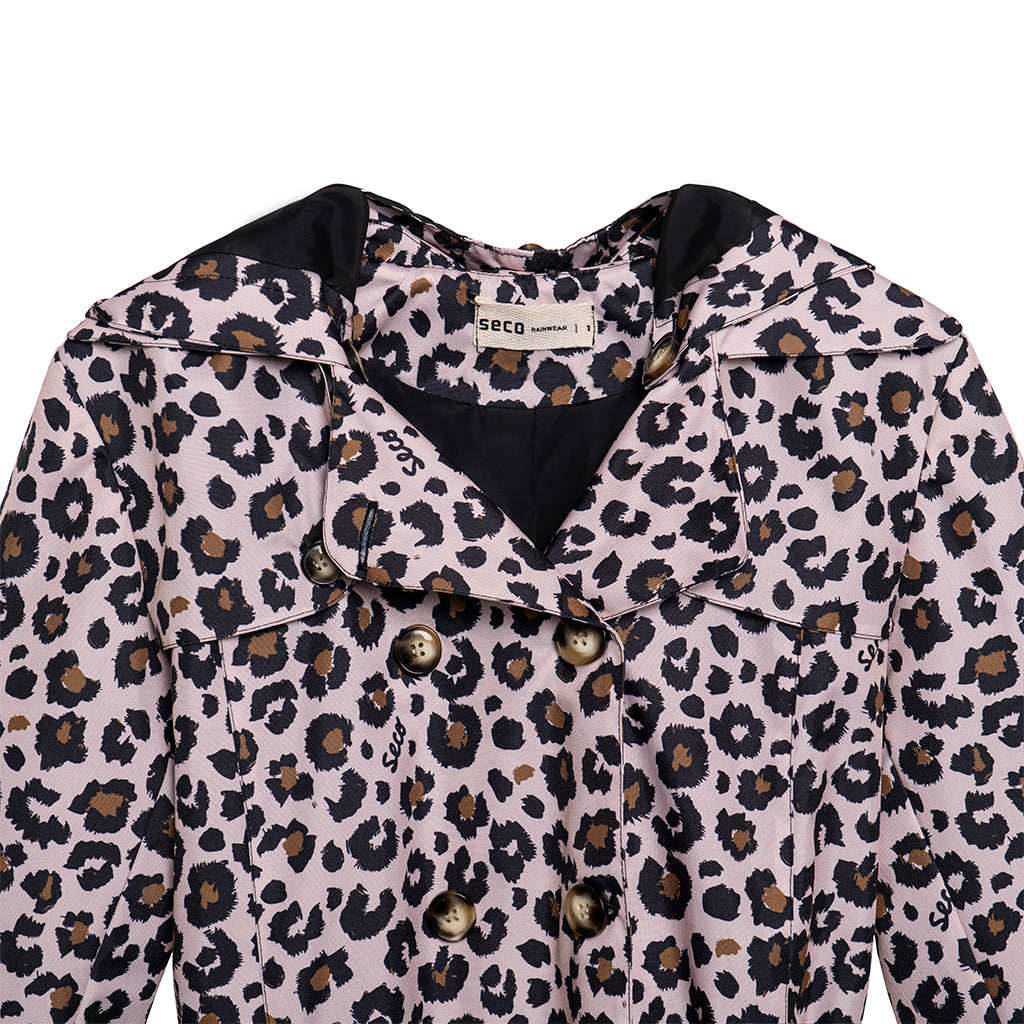 Animal Print Manhattan Trench Coat