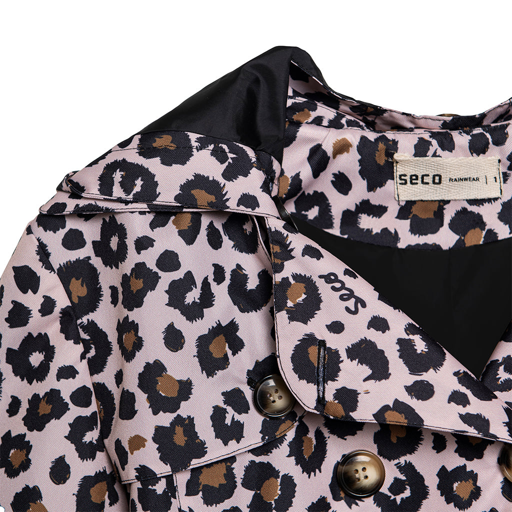 Animal Print Manhattan Trench Coat