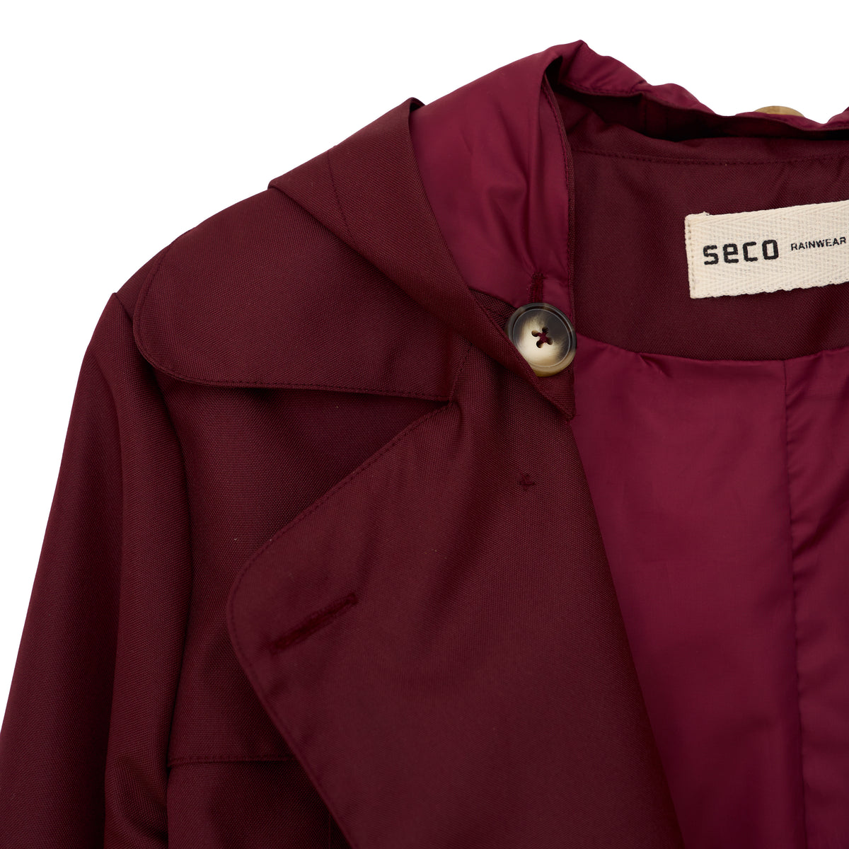 Purple Manhattan Trench Coat