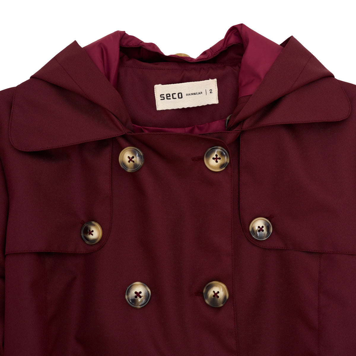 Purple Manhattan Trench Coat