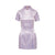 Noma Brocade Mini Dress Purple | PR Sample