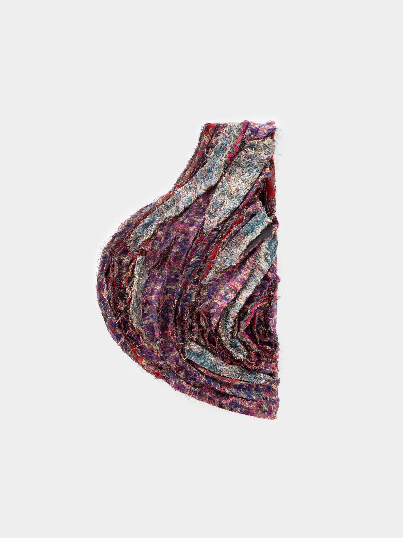 Termeh Manipulated Vest by SAHAR JABERIAN - front