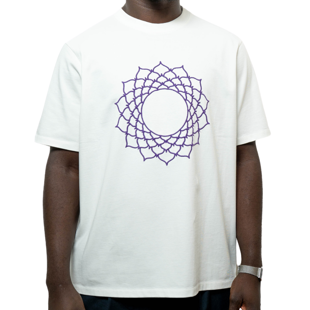 DIVINE HARMONIE - Crown Chakra Unisex T-Shirt, buy at DOORS NYC
