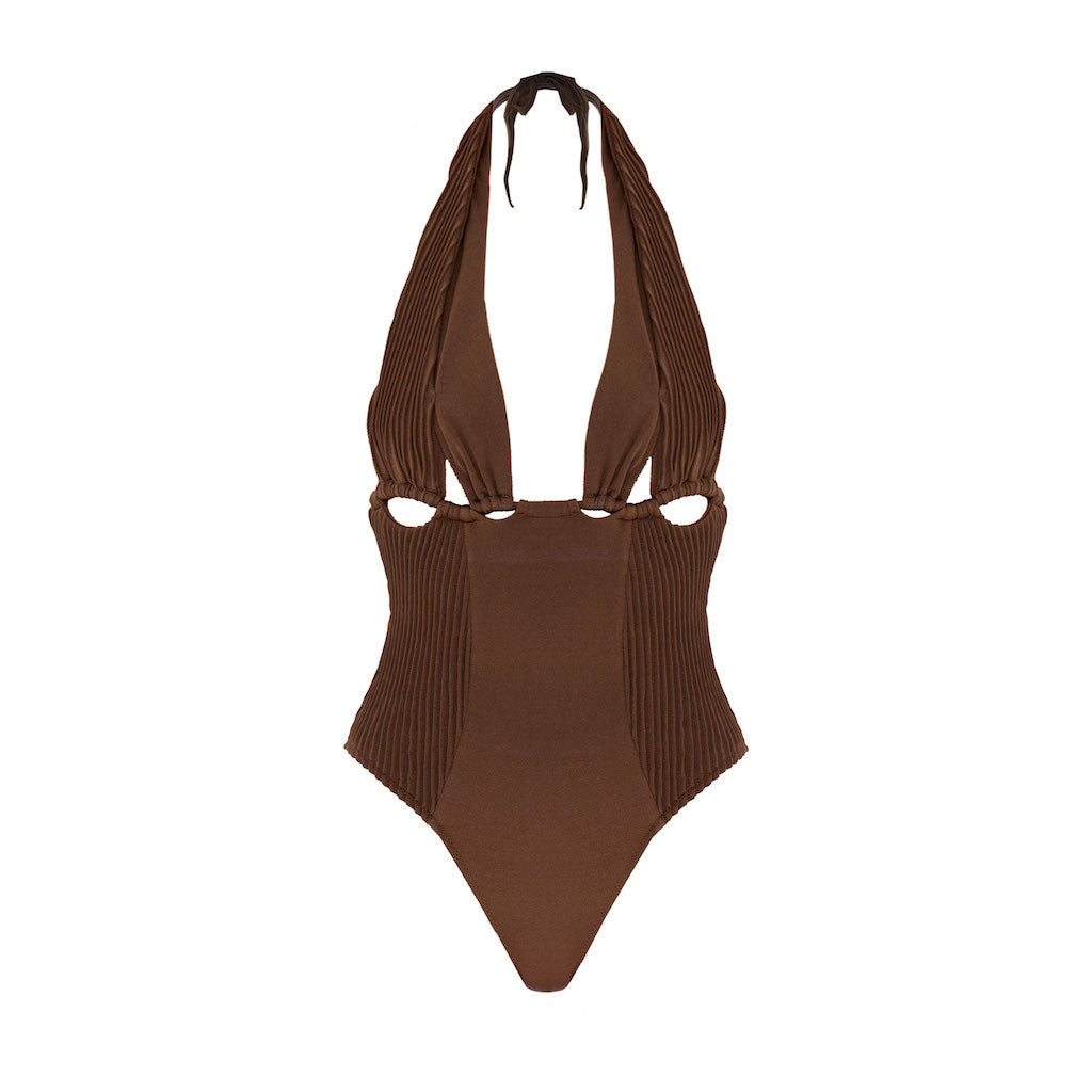 Phoebe Swimsuit | Brown