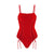 SELIA RICHWOOD - Ada Swimsuit | Red , buy at DOORS NYC