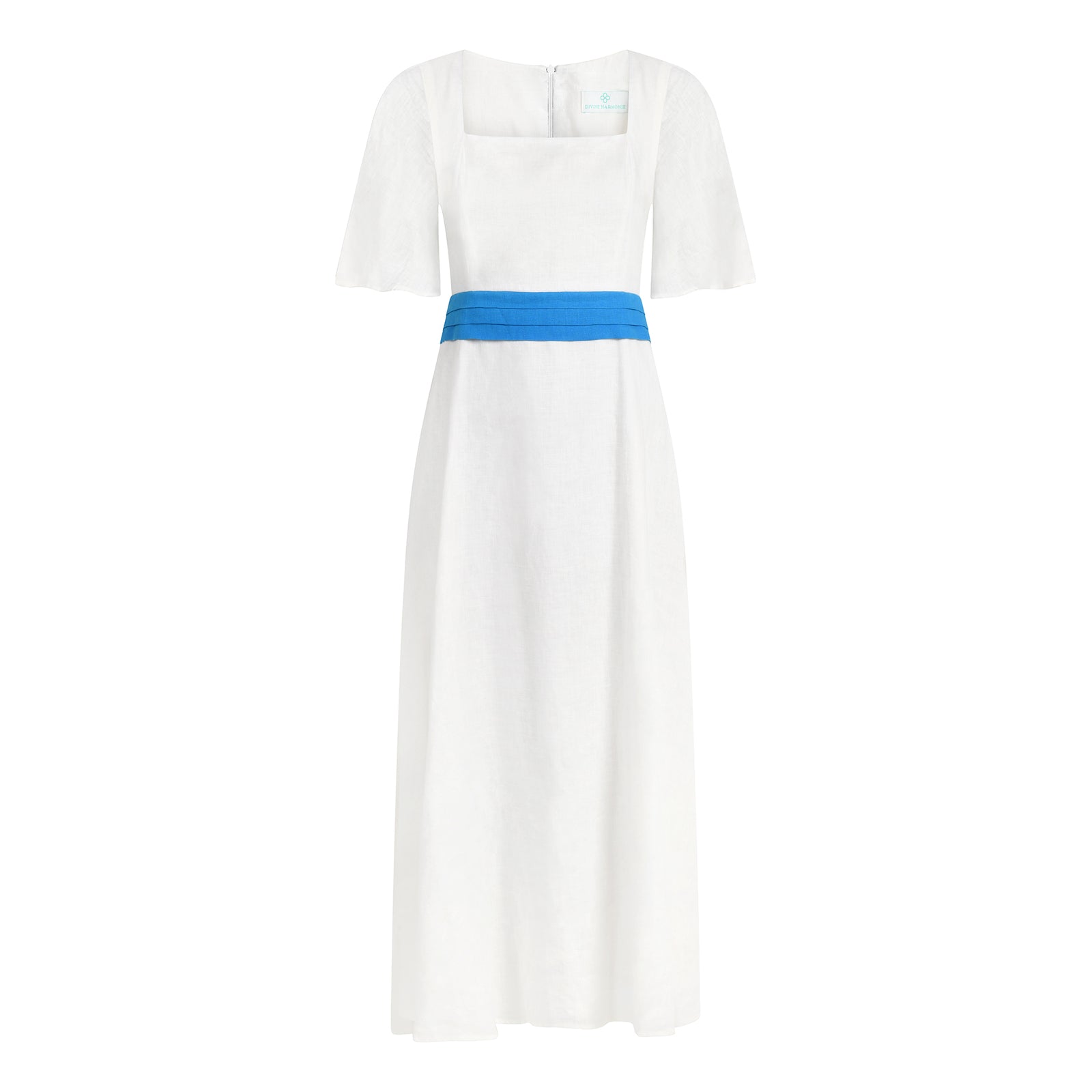 DIVINE HARMONIE - Divine Water Linen Maxi Dress, buy at DOORS NYC