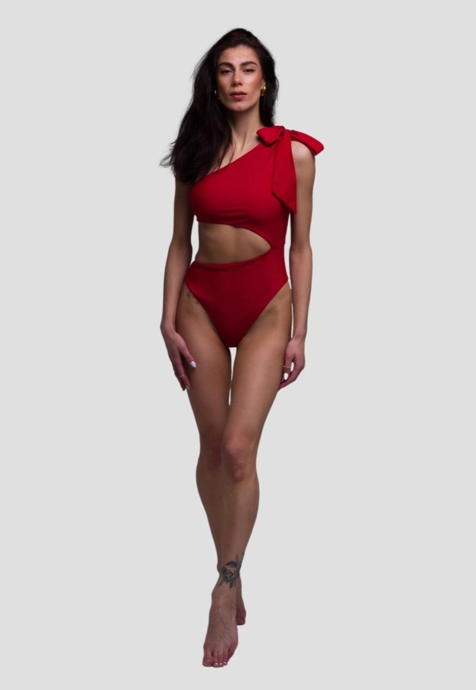 PALM SWM - Dominica Swimsuit | Red, buy at DOORS NYC