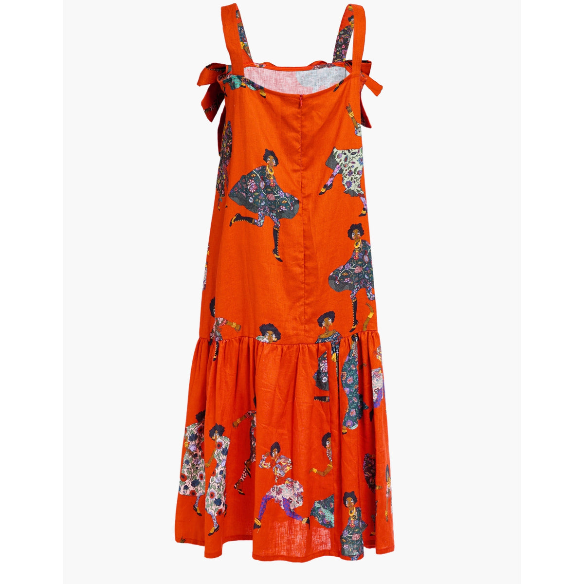 Statement Bow Midi Dress