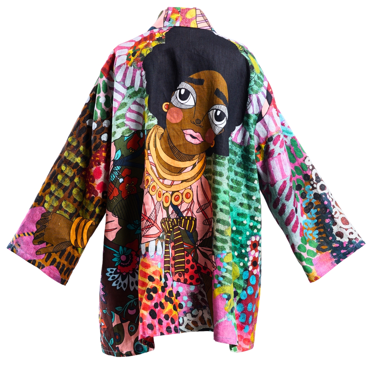 Silk Lined Kimono Jacket