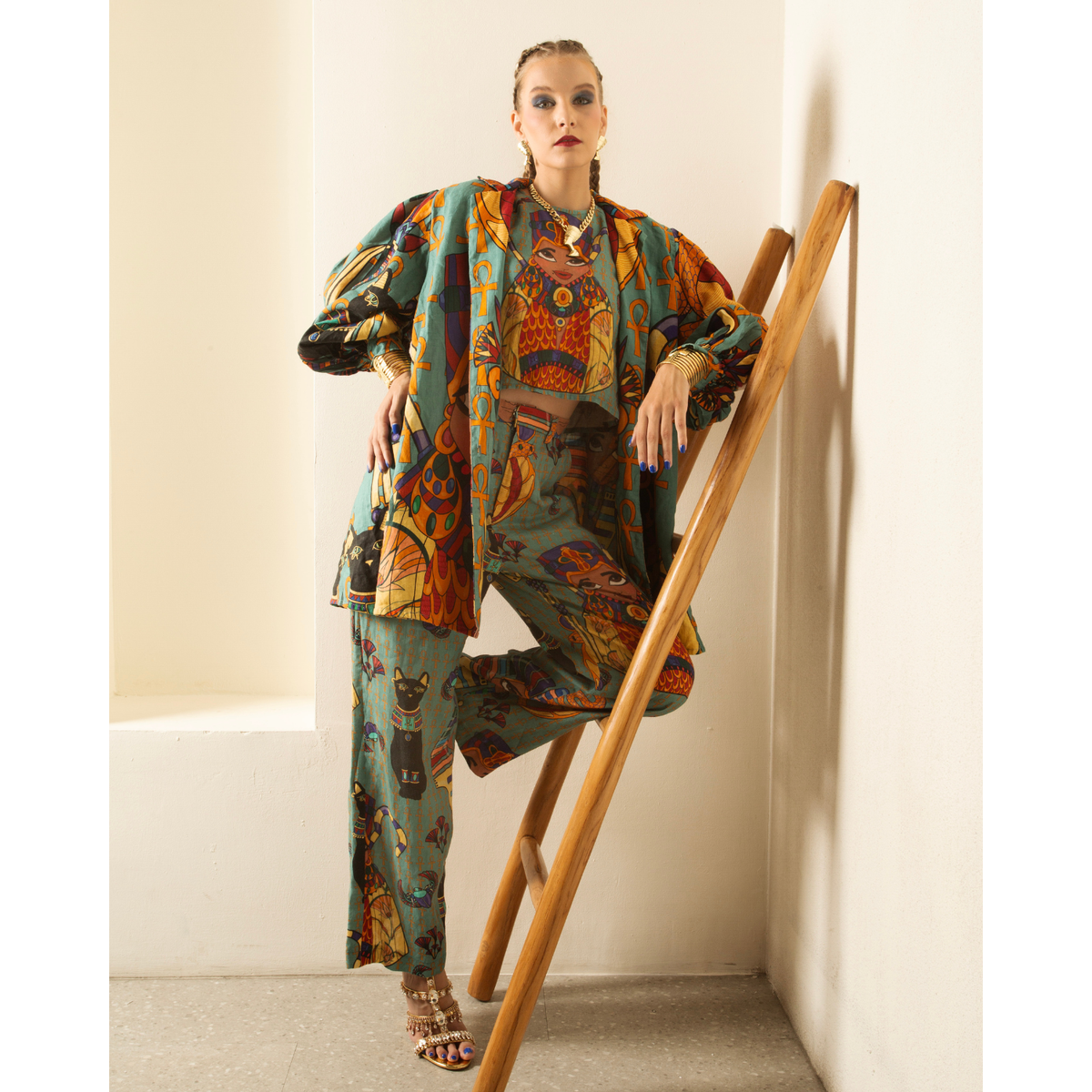 Silk Lined Open Front Jacket