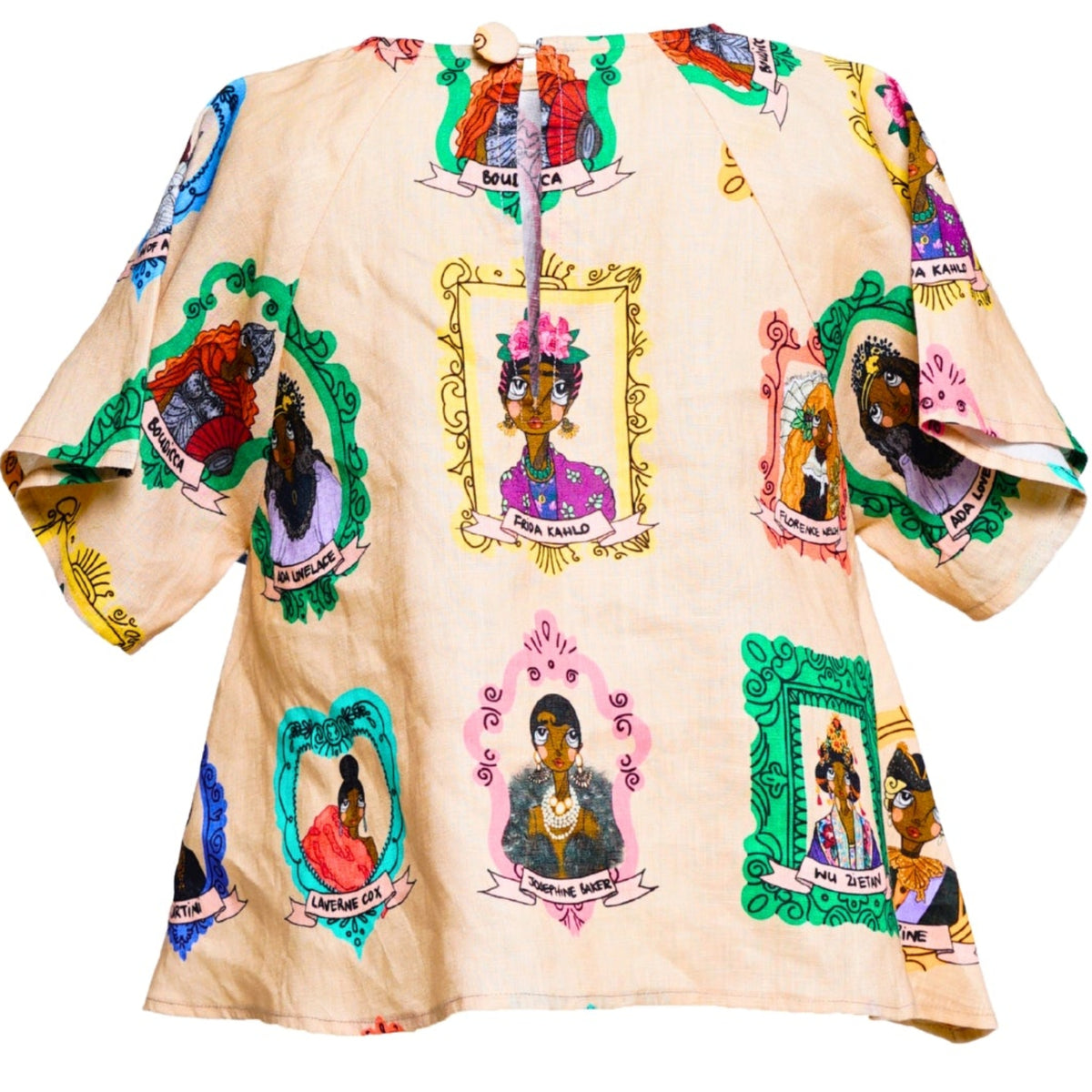 Printed Women’s Quarter Sleeve Top