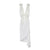 KRIS MARAN - Silky Draped Dress With Roses | Ecru buy at DOORS NYC