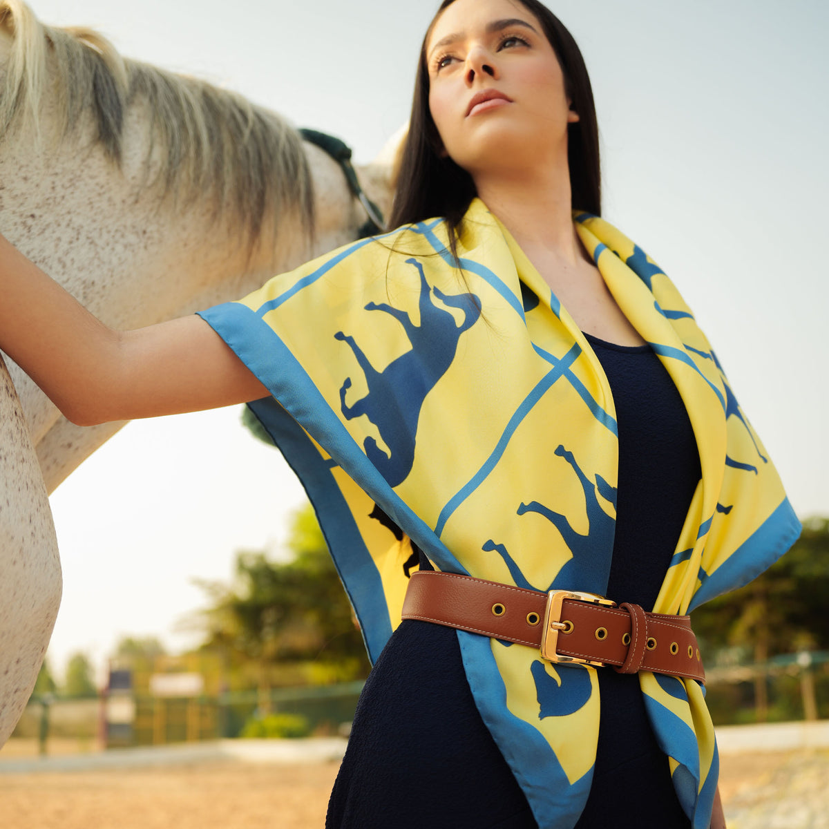Dressage Rhythm Large Scarf