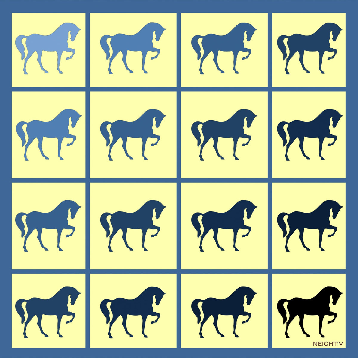Dressage Rhythm Small Scarf - product