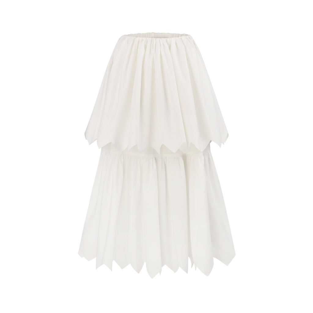PODYH - Dzvinytsya Cotton Midi Skirt, buy at DOORS NYC