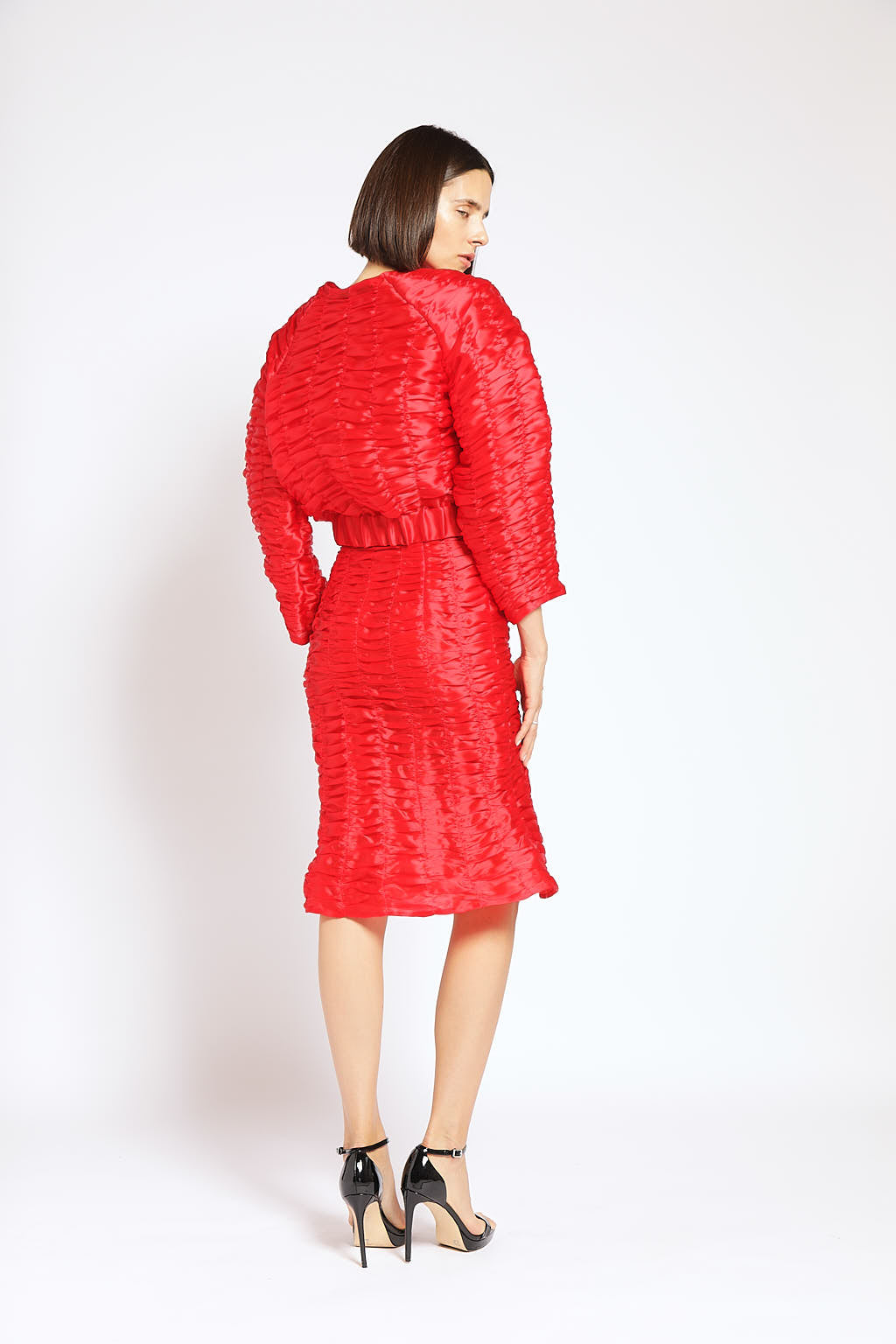 OTKUTYR -Red Poppy Skirt, buy at DOORS NYC