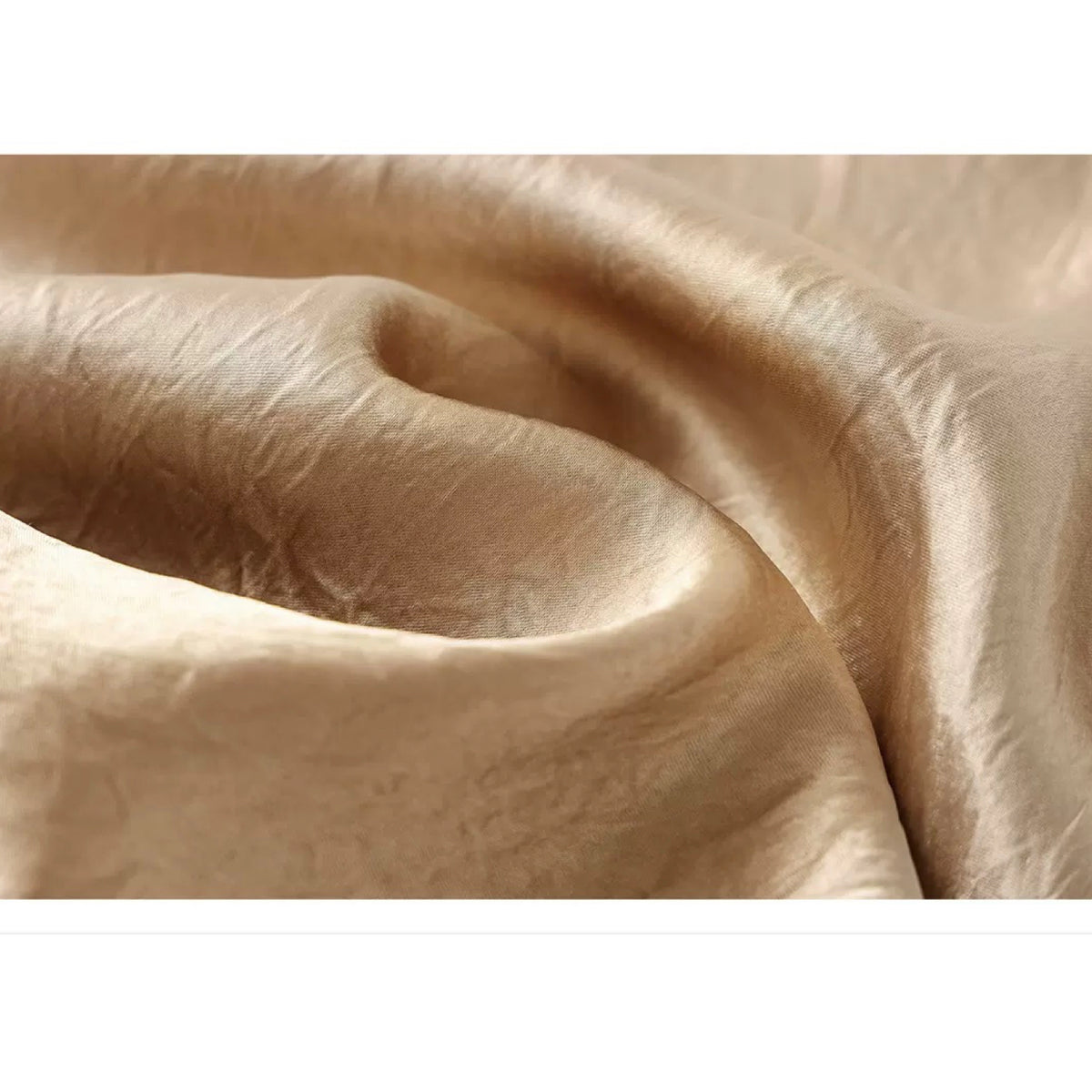 Close-up of beige fabric with visible texture