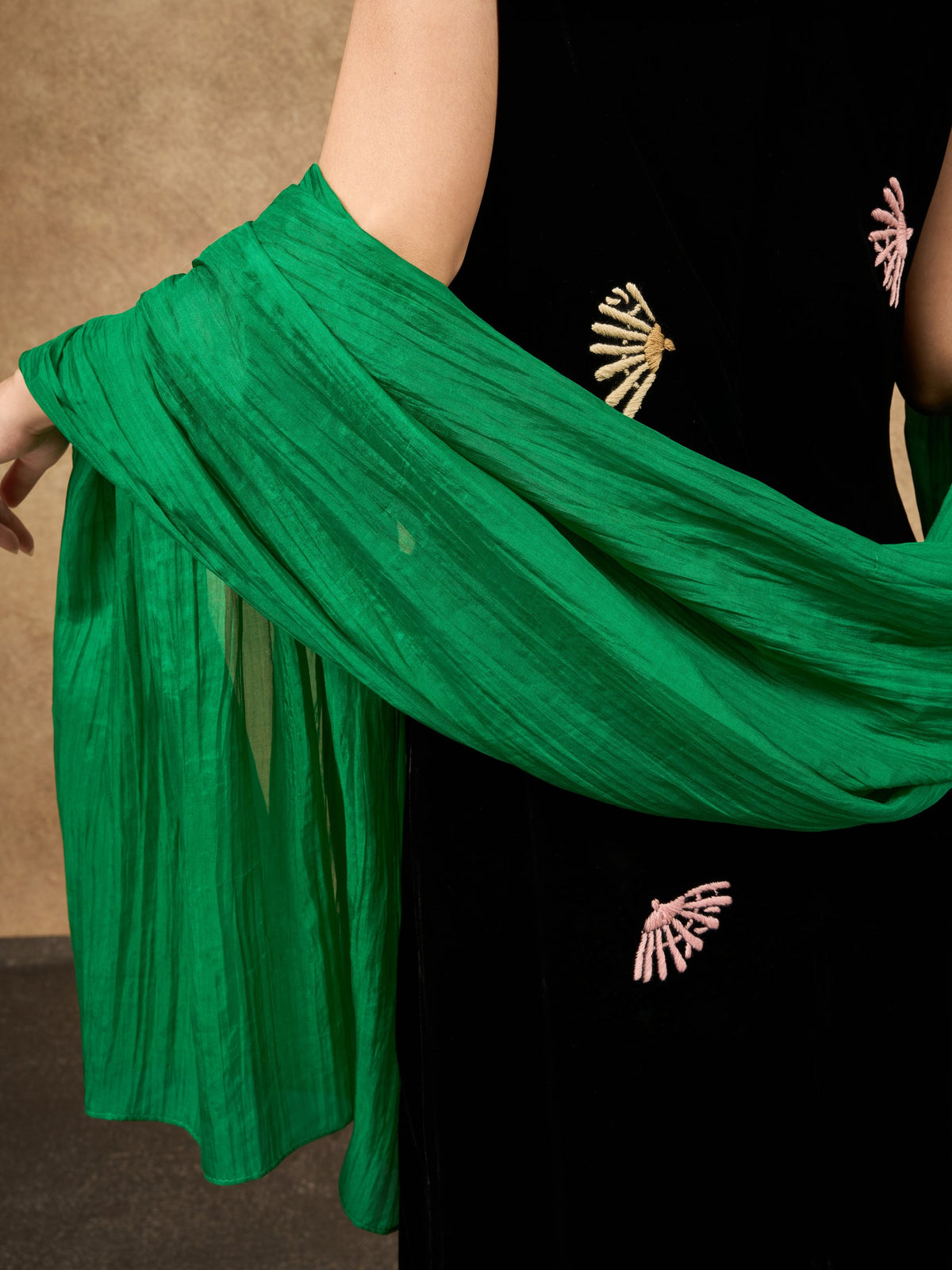 Emerald Green Scarf