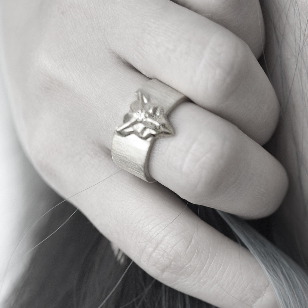 ZHUO - Ferox Ring Silver, buy at DOORS NYC