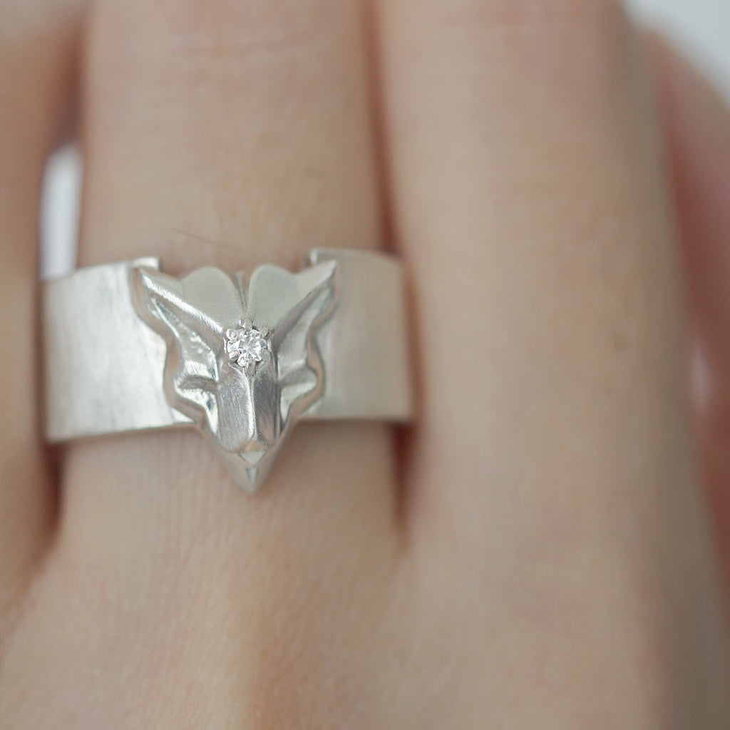 ZHUO - Ferox Ring Silver, buy at DOORS NYC