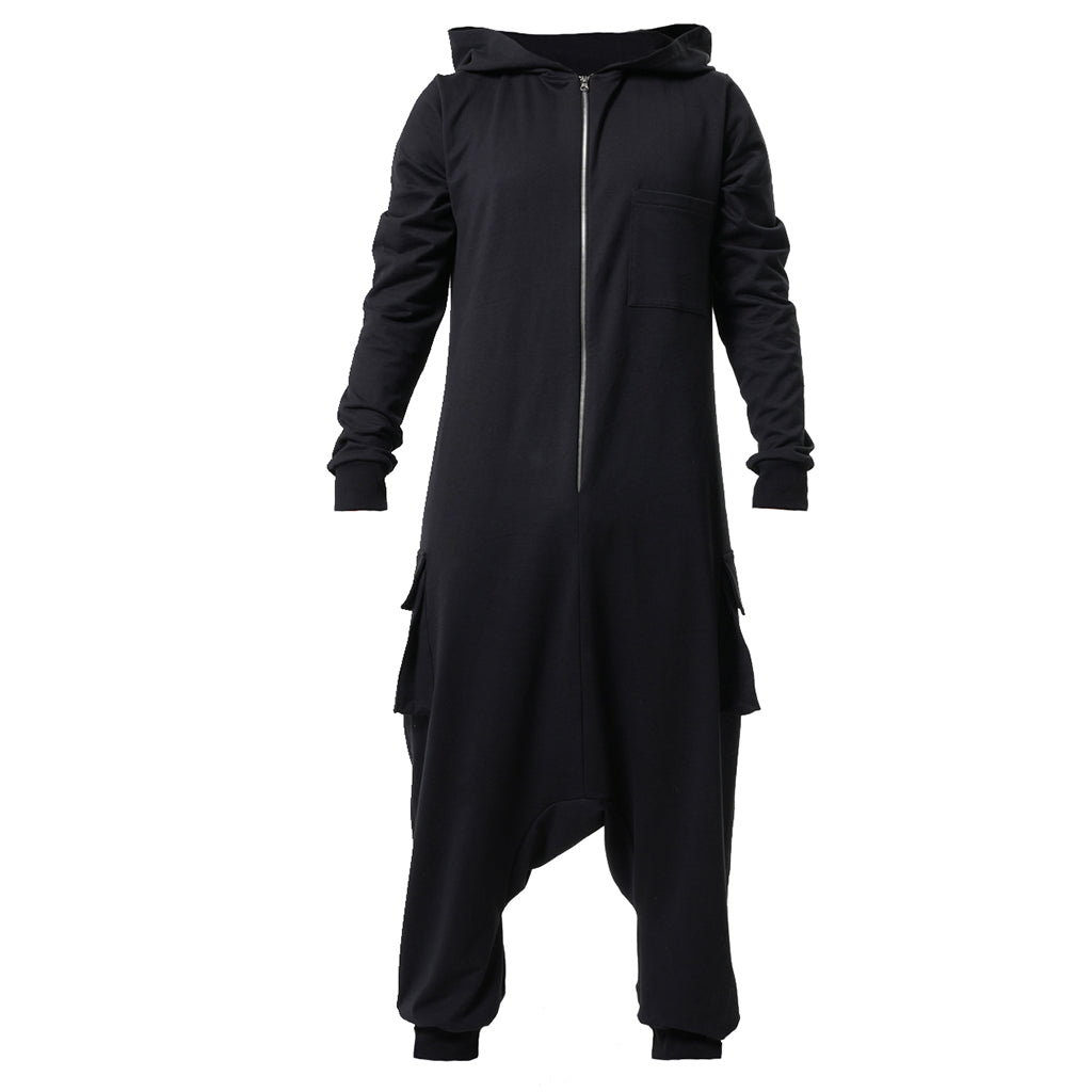 METAMORPHOZA - Mens Hooded Jumpsuit, PR Sample at DOORS NYC PR showroom