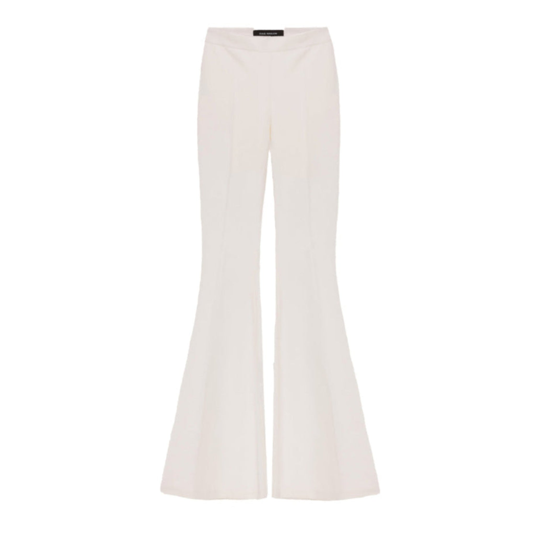 KRIS MARAN - Flared Pants | White | DOORS NYC KRIS MARAN - Flared Pants | White | DOORS NYC