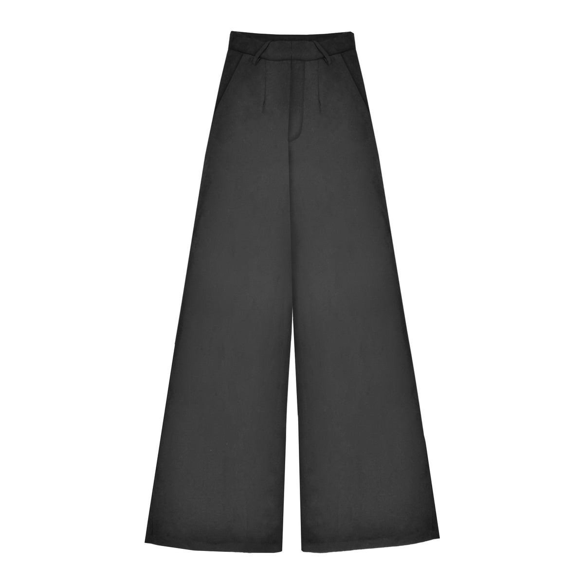 ELSA NILAJ - Black Flared Trousers buy at DOORS NYC
