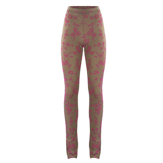 MASHAT - Floral Khaki Leggings, buy at DOORS NYC