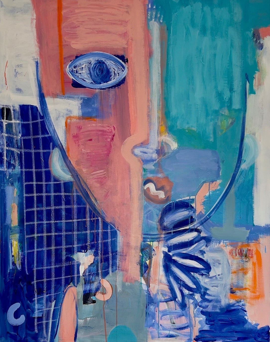 ALEEA JACQUES - Flower For Henry | Painting, buy at DOORS NYC