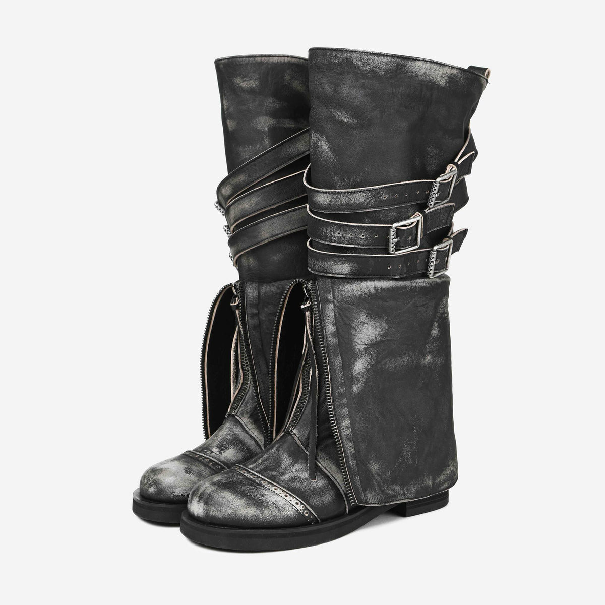 Roa Fold Boots  |  Black